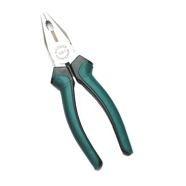 BršDer Mannesmann Pinza Combinata Professionale, Lunghezza: 180 Mm-image