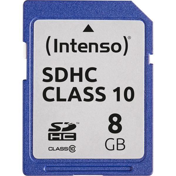 Intenso Classe 10 - Scheda Di Memoria Flash - 8 Gb - Classe 10 - Sdhc-image