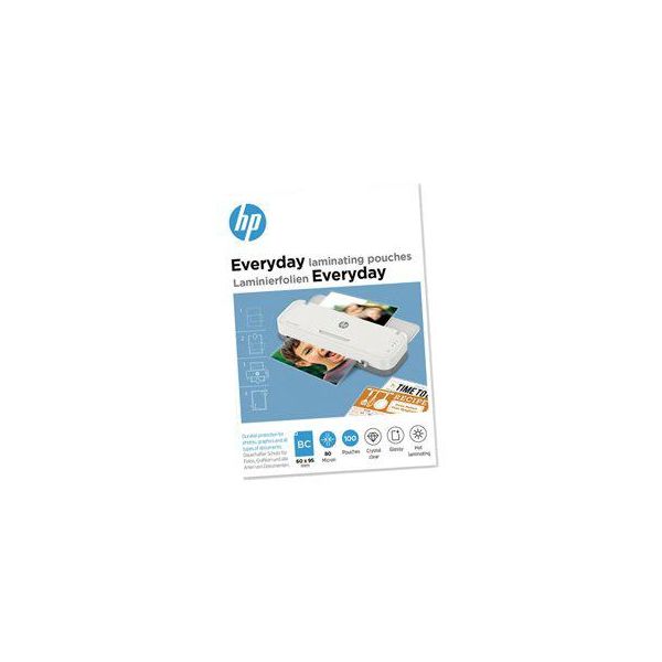 Hp Buste Di Plastificazione Quotidiana Per Biglietti Da Visita 80 Micron 100X-image