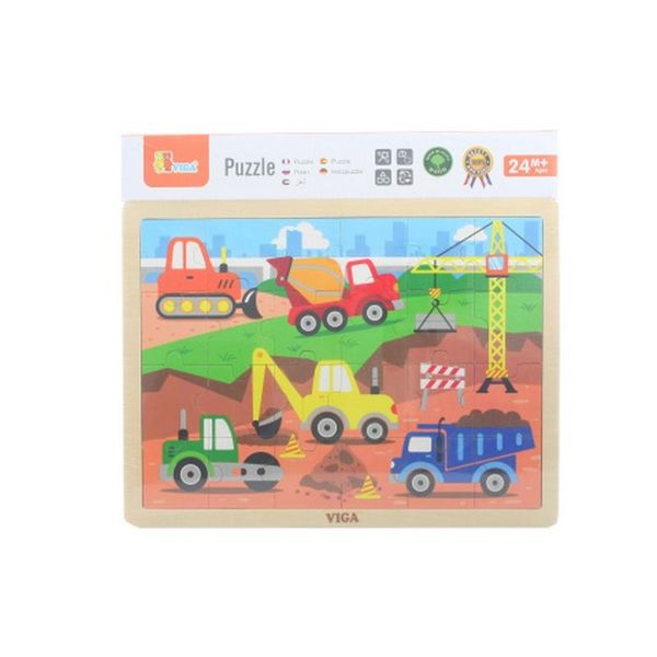 Viga 51463 Puzzle Con 24 Elementi - In Casa-image