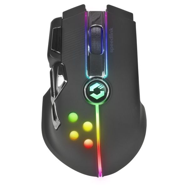 Speedlink Imperior Mouse Destro Rf Senza Fili + Usb Tipo-A Ottico 10000 Dpi-image