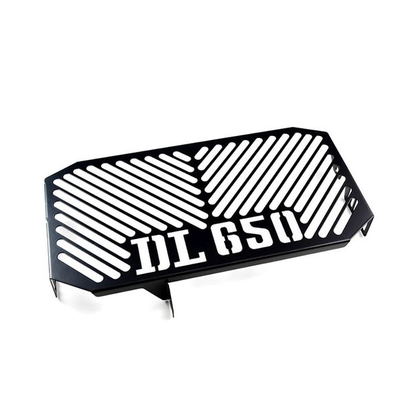 Copriradiatore Zieger Compatibile Con Suzuki Dl 650 V-Strom Design Logo Nero-image