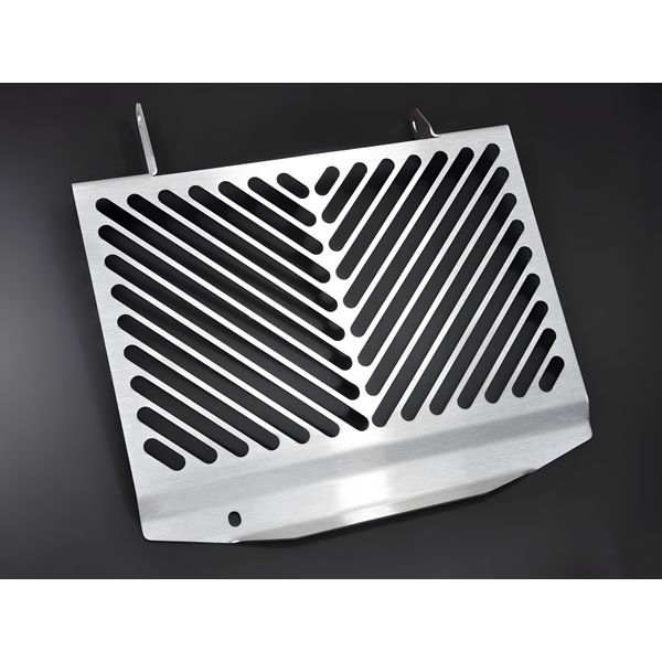 Copriradiatore Zieger Compatibile Con Suzuki Dl 650 V-Strom Clean Argento-image