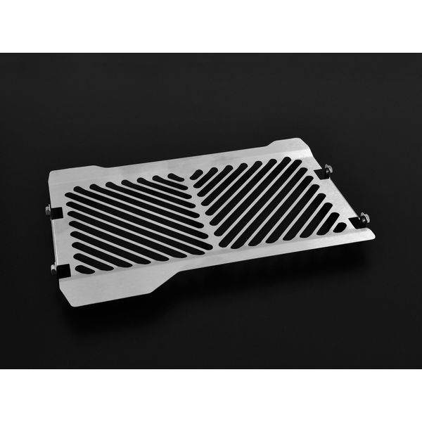 Copriradiatore Zieger Compatibile Con Yamaha Tracer 7 Clean Argento-image