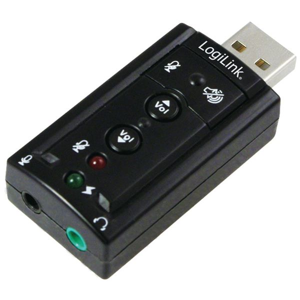 Logilink UA0078 Adattatore Audio Usb 2.0 Logilink, Effetto Sonoro 7.1-image