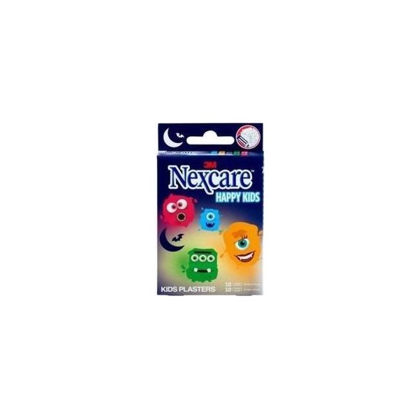 Nexcare Happy Kids Strisce Di Gesso Monster 2 Misure 20 Pz-image