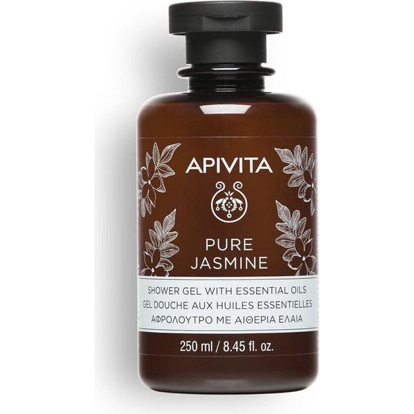 Apivita Pure Jasmine Shower Gel Gel Doccia Con Oli Essenziali 250 Ml-image