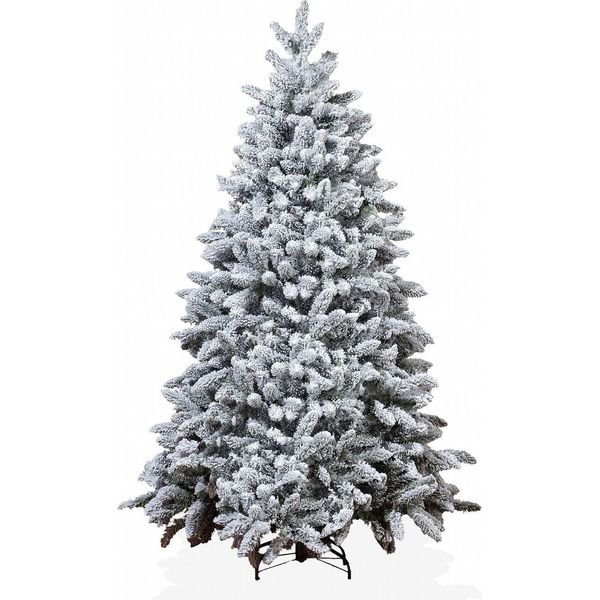 Albero Di Natale Deluxe Viola 180 Cm Con Supporto-image