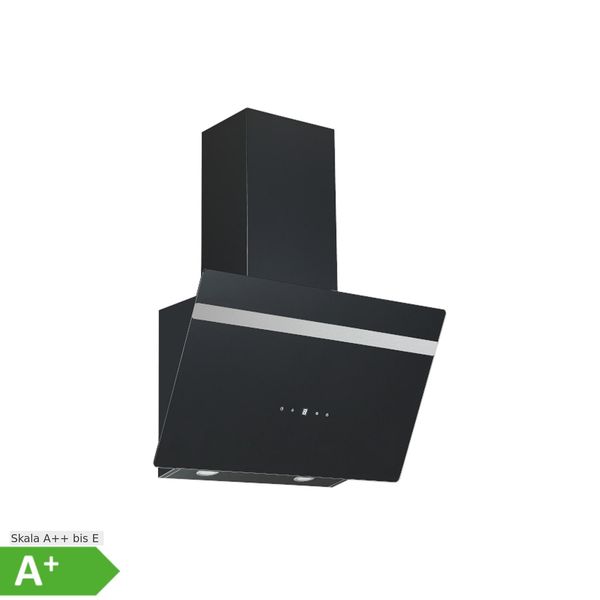 Pkm Kopffreihaube S20-60ABTH - 60Cm, Schwarz, Touch-Control, Led, SchräGhaube-image