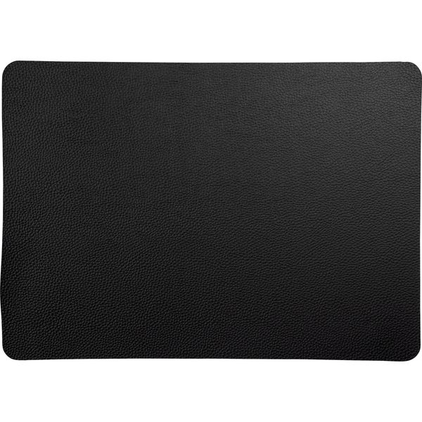 Asa Selection Tischset, Rough Black Leather Optic Pvc 8800420 /Abverkauf Nur Solange Vorrat Reicht-image