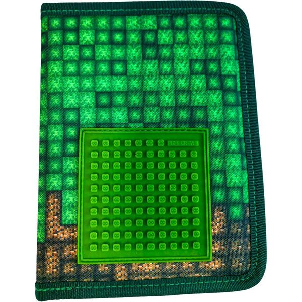 Pixie Crew - Astuccio A Un Piano, Verde, Mine&Craft 50 Pixel-image