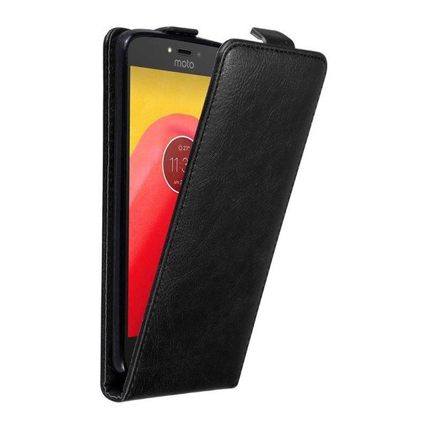 Cadorabo Cover Per Motorola Moto C Cover Protettiva In Nero Flip Case Custodia Per Telefono Cellulare Case Cover-image