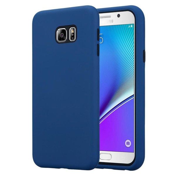 Cadorabo Custodia Per Samsung Galaxy Note 5 Custodia Protettiva In Blu Custodia Ibrida Per Telefono Cellulare Tpu Silicone Cover-image
