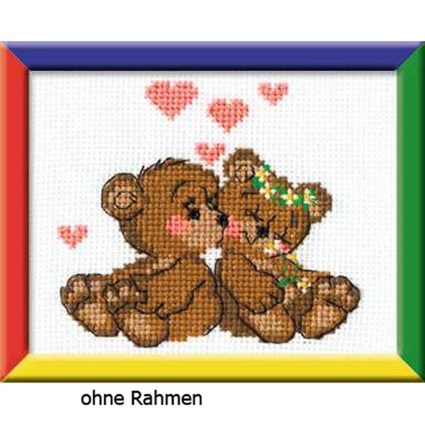Set Di Punti Croce Riolis "Little Bears"", Schema Di Conteggio"-image