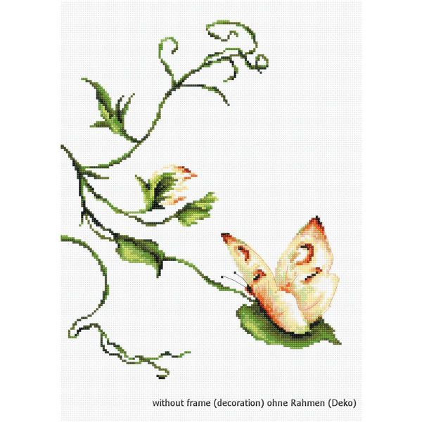 Luca-S Set Per Punto Croce "Touch"", Schema Contato, 18,5X23,5 Cm"-image