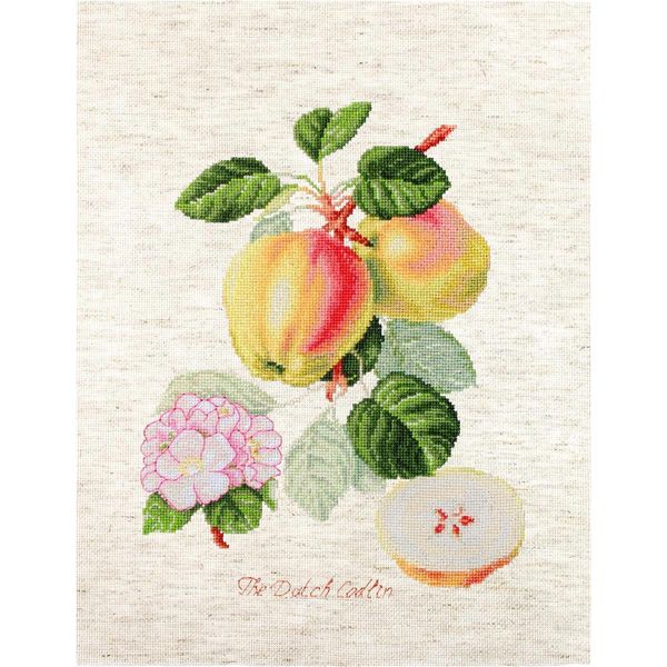 Luca-S Set Per Punto Croce "The Dutch Codlin"" Aida, Schema Contato, 18,5X24Cm"-image