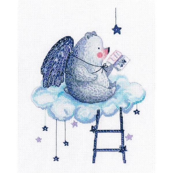 Rto Set Punto Croce "Skywatcher"" M810, Motivo Di Conteggio, 16,5X22,5 Cm"-image