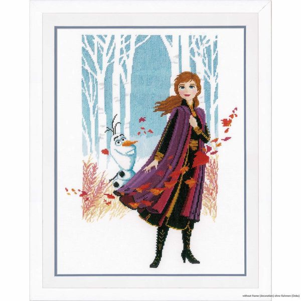 Vervaco Set Punto Croce "Disney Frozen 2 Anna"", Schema Di Conteggio"-image