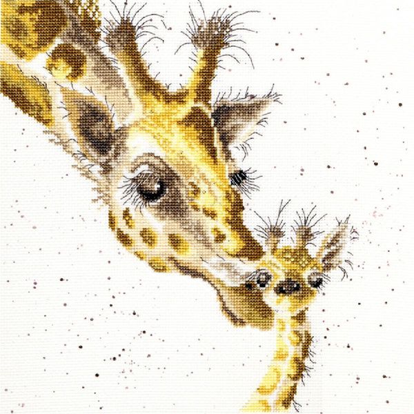 Bothy Threads Set Per Punto Croce "Primo Bacio"", 26X26Cm, Xhd3, Schema A Punto Contato"-image