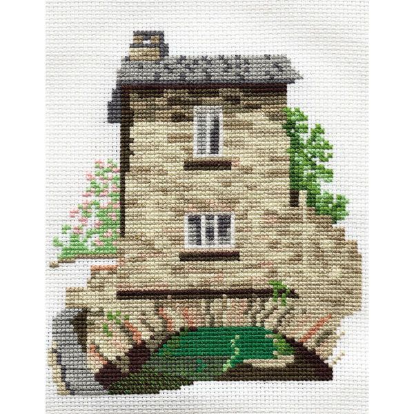Set Per Punto Croce Bothy Threads "Dale Designs - Bridge House Ambleside"", 13,5X16 Cm, DW14DD102, Schema Contato"-image