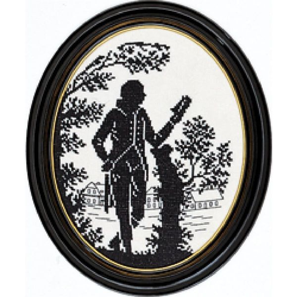 Eva Rosenstand Set Punto Croce "Silhouet"", Schema Di Conteggio, 20X25Cm"-image
