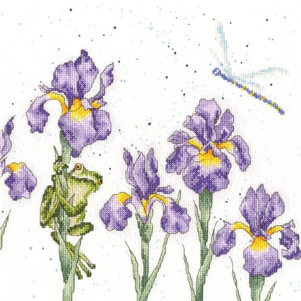 Bothy Threads Kit Per Punto Croce "Damsels And Dragons"", Motivo Contato, Xhd97, 26X26Cm"-image
