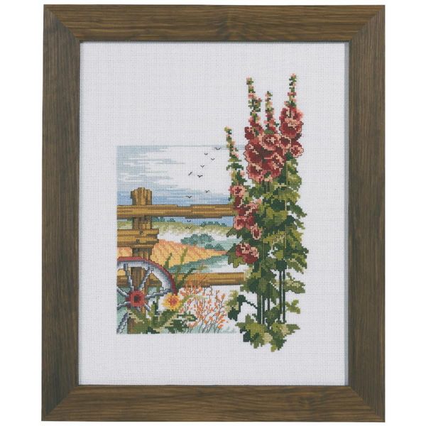 Set Per Punto Croce Permin "Rose"", Schema Per Il Conteggio, 29X37Cm, 92-9323"-image