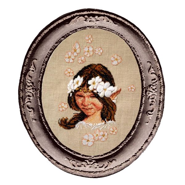 Nimue Schema Per Il Punto Croce "Cagna"", 63G"-image