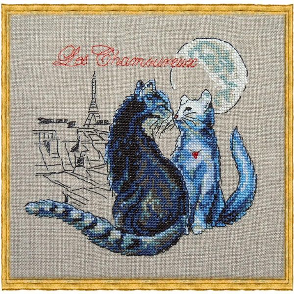 Schema Per Il Punto Croce Nimue "Les Chamoureux"", 114G"-image