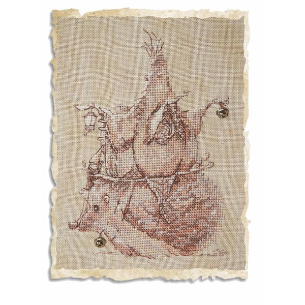 Schema A Punto Croce Nimue "Il Riccio"", 75G"-image