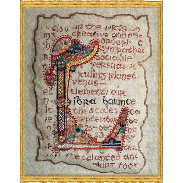 Nimue Schema Del Conteggio Della Carta Per Il Punto Croce "Libra"", 86G"-image