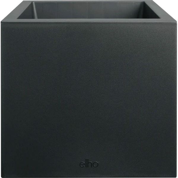 Elho® Vivo Fioriera Next Quadrat Living Black 40 Cm - Plastica-image