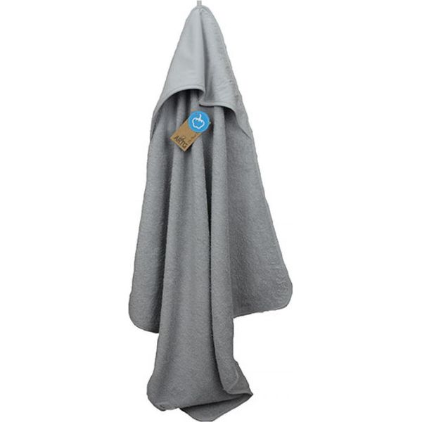 A&R 731.50 | Print-Me® Baby Asciugamano Con Cappuccio - 75 X 75 Cm - Colore: Grigio Chiaro/Grigio Chiaro/Grigio Chiaro - Dimensioni: 75 X 75 Cm-image