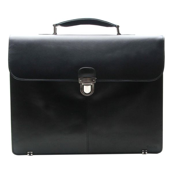 Esquire Borsa Da Ufficio Laptop Bag Con Scomparto Per Laptop Oxford Briefcase Black Nero-image
