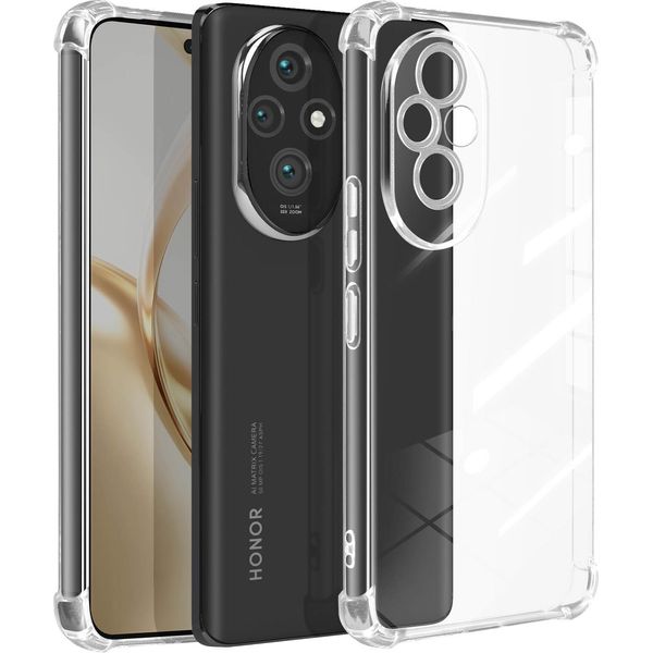 Mayaxess, Cover Protettiva Per Honor 200 Angoli Rinforzati, Trasparente-image