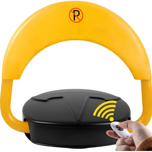 Frantools Blocco Del Parcheggio Telecomando Elettronico Del Parcheggio Privato Batteria Sostituibile Blocco Del Parcheggio Barriera Automatica Strumento Allarmato-image