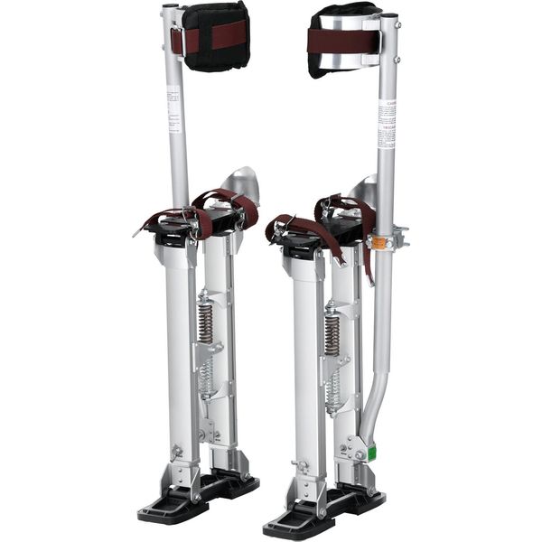 Vevor Trampoli In Alluminio Per Lavori Di Costruzione A Secco Trampoli Per La Costruzione Di Soffitti 45,7-76,2 Cm Trampoli-image