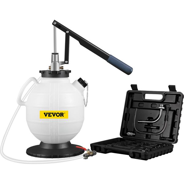 Vevor 7.5L Pompa Di Aspirazione Dell'olio Pompa A Mano Pompa Dell'olio Pompa Di Aspirazione Dell'olio Olio Per Ingranaggi Manuale-image