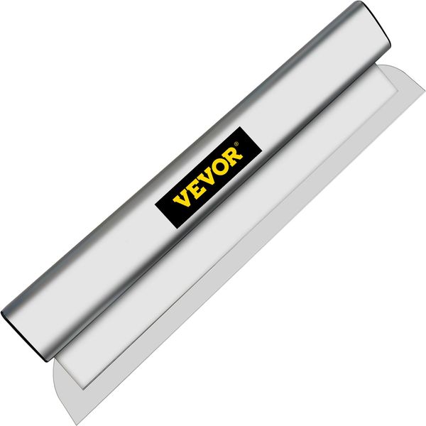 Vevor Spatola Decorativa 60 Cm X 13,8 Cm X 5,4 Cm Di Larghezza, 0,68 Kg Spatola Per Superfici In Cartongesso, Spessore Lama 0,5 Mm Spatola Per Facciate In Acciaio Inox, Spatola Per Intonacare Pareti E Soffitti-image