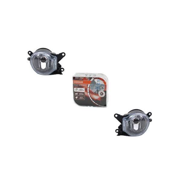 Johns, Fendinebbia + Osram Night Breaker Laser Adatto Per Audi A4 8D Set L+R 8D0941699B 8D0941700B-image