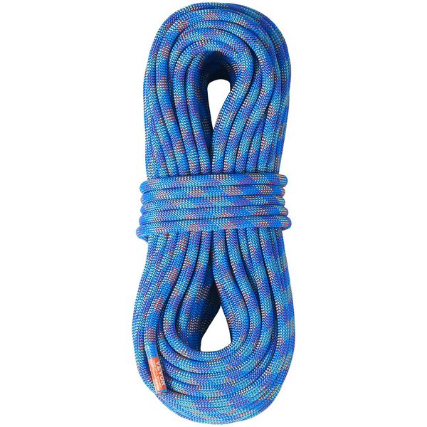 Vevor 10,2 Mm Corda Da Arrampicata Dinamica, 40 M (131 Ft) Corda Da Arrampicata Per Esterni, 25 Kn Di Carico Di Rottura, Corda In Fibra Elastica Con Moschettone In Acciaio Per Fuga, Discesa In Corda Doppia, Soccorso Antincendio, Blu-image