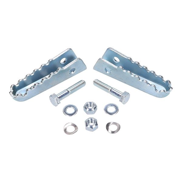Set Pedana Passeggero Oem Per Aprilia Rx 50, Sx 50, Derbi Senda, Gilera Rcr, Smt-image