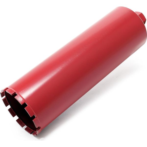Punta Diamantata Wiltec ⌀132 Mm 1 ¼ Unc 400 Mm Per Macchine Di Carotaggio, Punta Per Metallo Sinterizzato, Punta Per Carotaggio A Umido, Punta Per Carotaggio A Secco-image