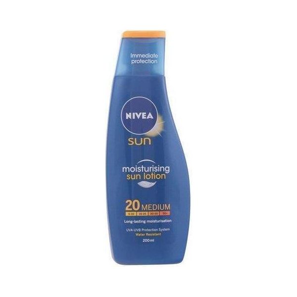 Nivea Protezione Solare E Abbronzatura Lozione Solare Spf20 200Ml-image