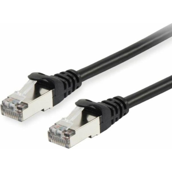 Equip 615594 Equip Cavo Patch Cat6 S/Ftp 2Xrj45 30,00M Nero Lszh Polybag-image