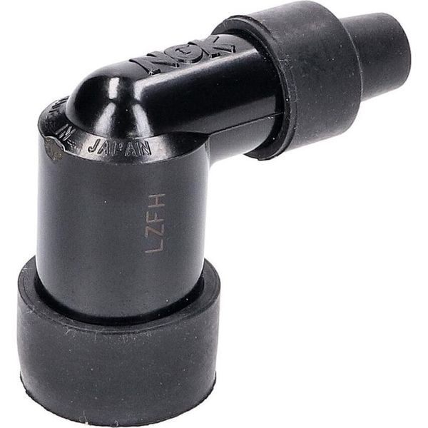 Ngk Cappuccio Candela Lzfh 8710 Senza Resistenza 90° Compatto Nero Per Auto D'epoca-image