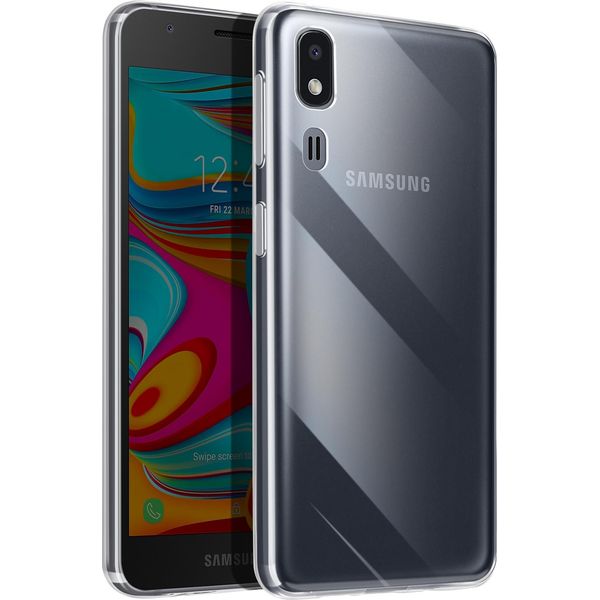 Avizar, Custodia Protettiva Per Samsung Galaxy A2 Core In Silicone Ultrasottile, Trasparente-image