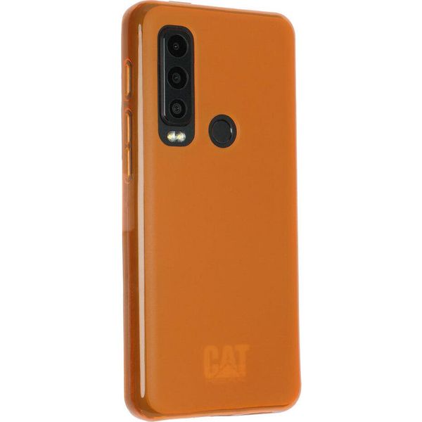 Caseroxx Custodia Protettiva In Tpu Compatibile Con Cat S75, Custodia In Gomma Per Cellulare Protezione Schermo Arancione-image