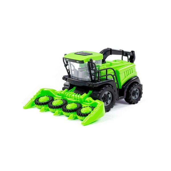 Giocattolo Mietitrebbia Realistico Con Parti Mobili - Robusta Macchina Agricola Per Bambini Dai 3 Anni In Su-image