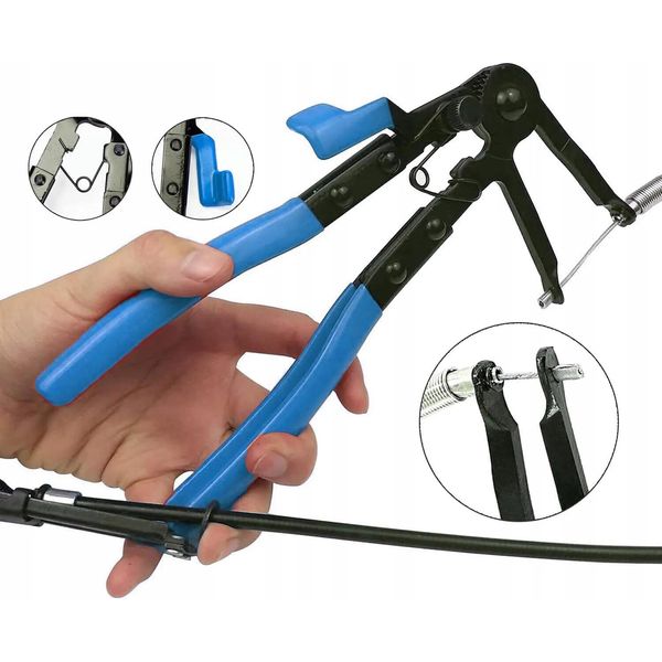 Luxtom | Pinze Stringitubo, Con 630 Mm, Pinze Stringitubo, Pinze A Nastro A Molla, Pinze Stringitubo-image